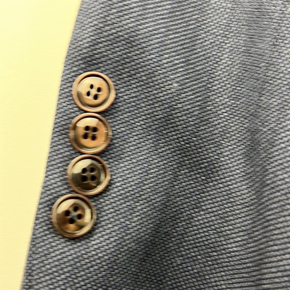 Men's Canali navy blue suit jacket - Picture 6 of 16